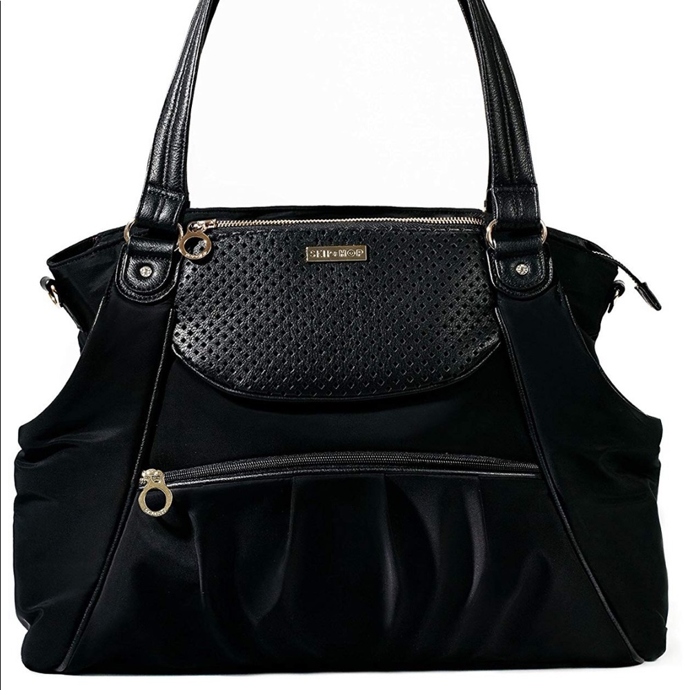 Skip hop studio select day-to-night diaper satchel